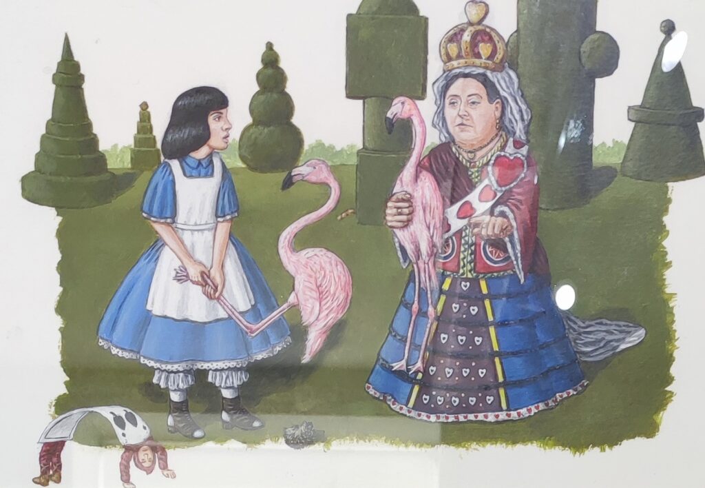 Painting by Stephen Wenlock