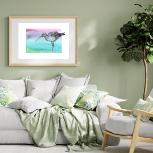 Godwit's Glance Print